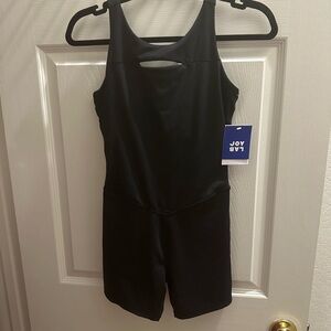New Joy Lab athletic shorts one piece outfit jumpsuit size Small
